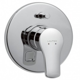 Laufen CITYPRO baterie podomítková vanová/sprchová, přepínač, vrchní sada, chrom   H3219560040001